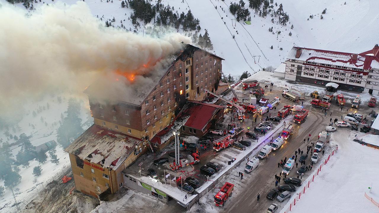 Bolu'daki Otel Yangınında Can Kaybı 66'ya Yükseldi