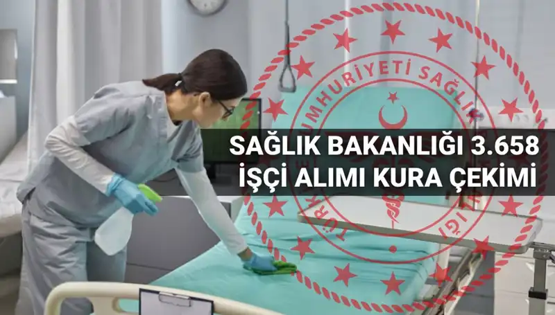 2025 Yılı Sağlık Bakanlığı İşçi Alımında Kura Tarihini Öğrenin