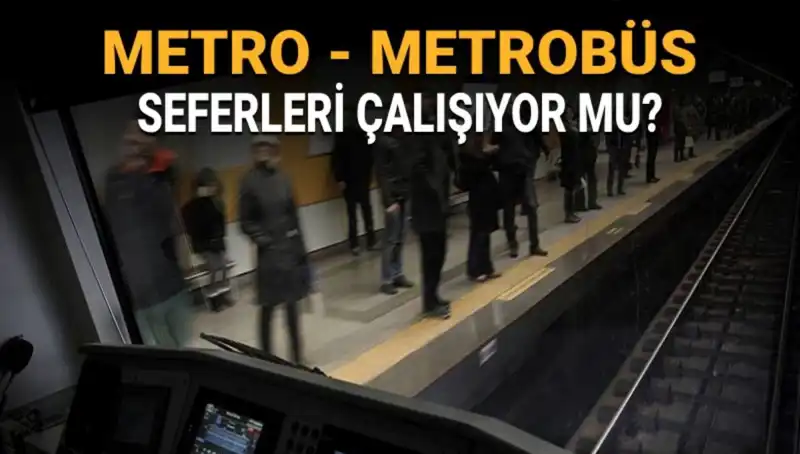 İstanbul'da Bugün Metrobüs ve Metro Seferleri Hakkında Son Durum Nedir?