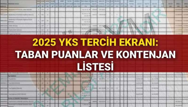 YKS Tercih Süreci Başladı: 2025 Hedeflerinizi Belirleyin!