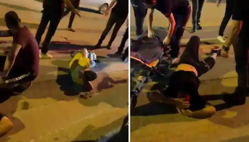 Otomobilden Ateş Açan Saldırganlar, İki Kişiyi Hedef Aldı!